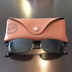 Ray-Ban All Black Sunglasses with Case, Polarized